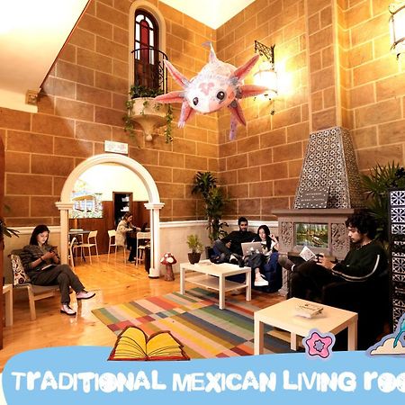 Hostal Fungi Casa Rosa 멕시코 시 외부 사진