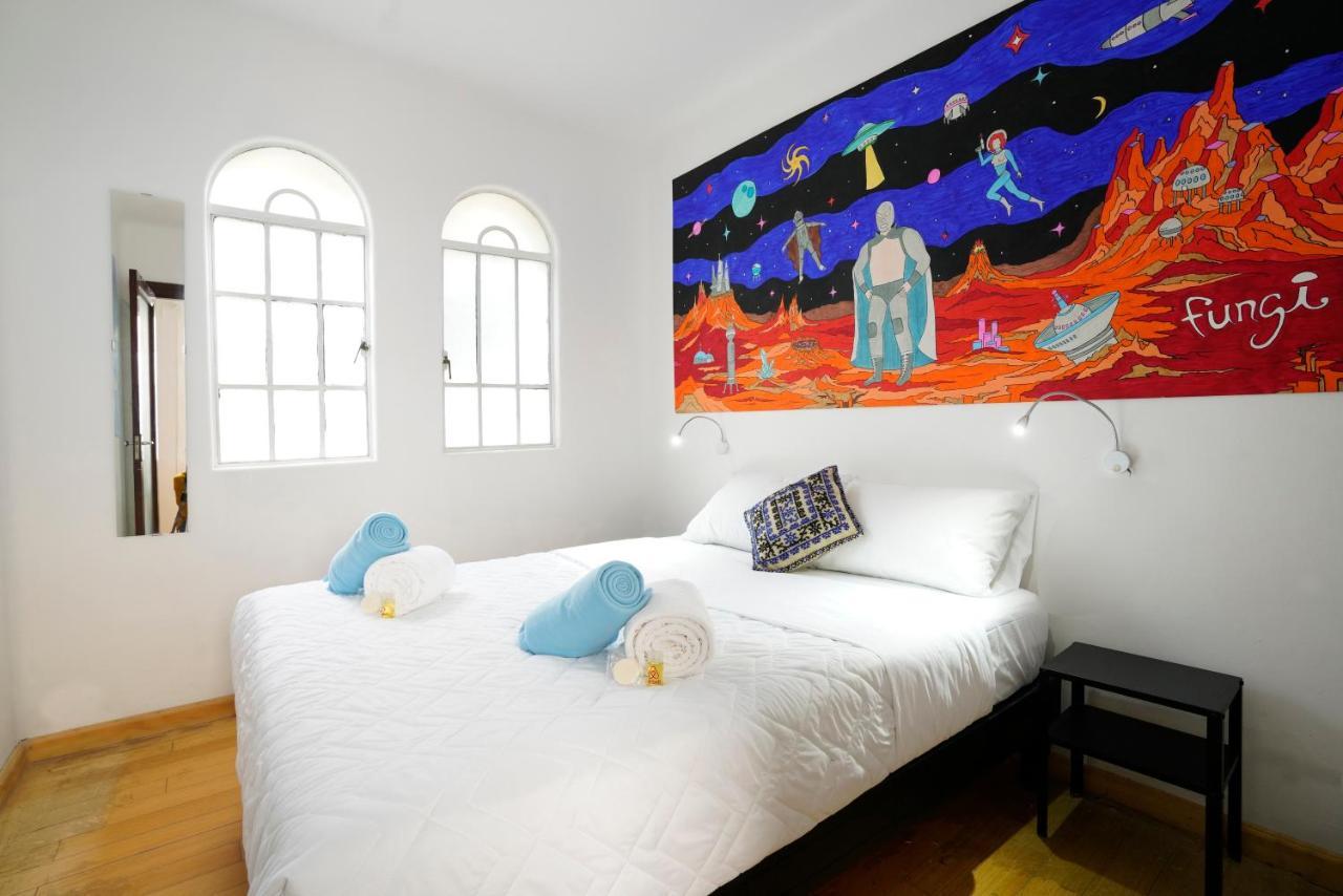 Hostal Fungi Casa Rosa 멕시코 시 외부 사진