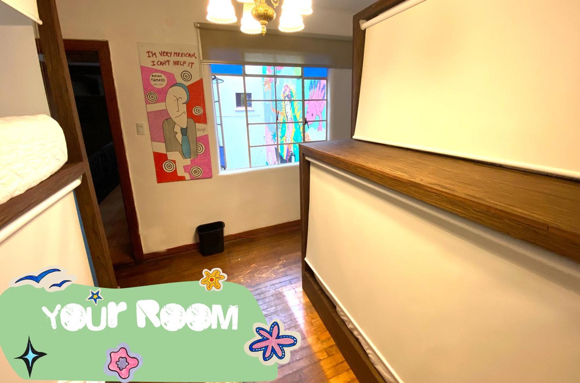 Hostal Fungi Casa Rosa 멕시코 시 외부 사진